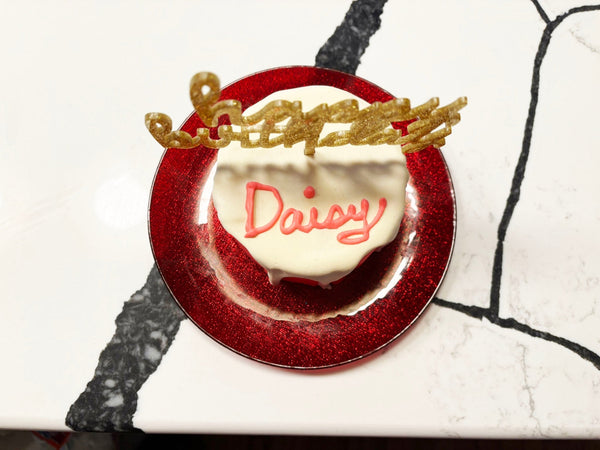 Organic Dog Cake for Birthdays and Gotcha Days - American Bark Bliss