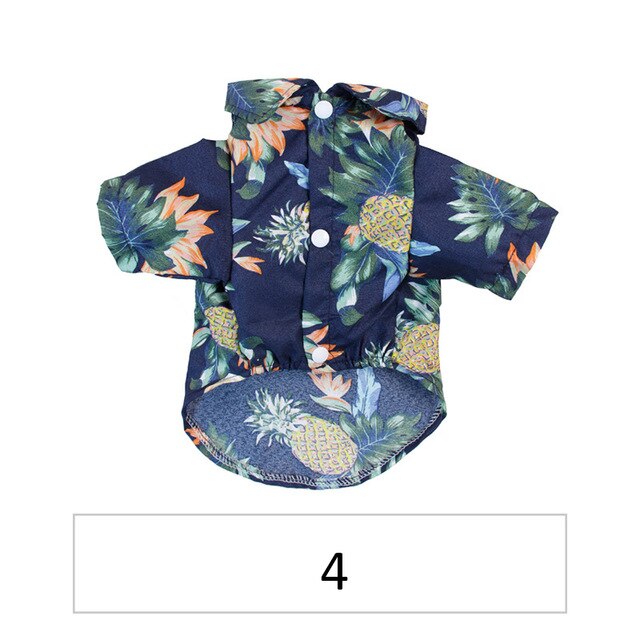 Stylish Hawaiian Dog Shirts for Summer by Furr Baby Gifts