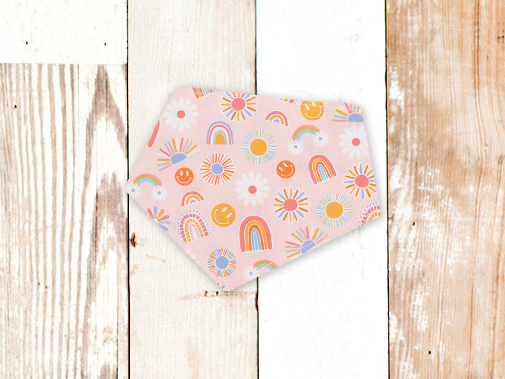 "Happy Sunshine" Dog Bandana - American Bark Bliss