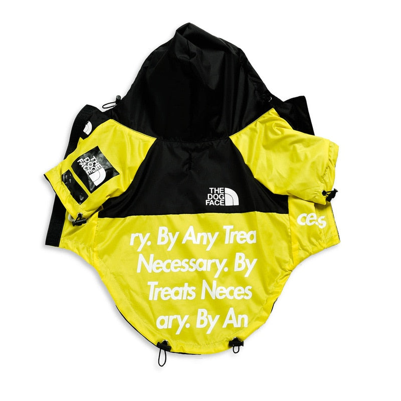 Dog Face Windproof Waterproof Reflective Pet Jacket - American Bark Bliss
