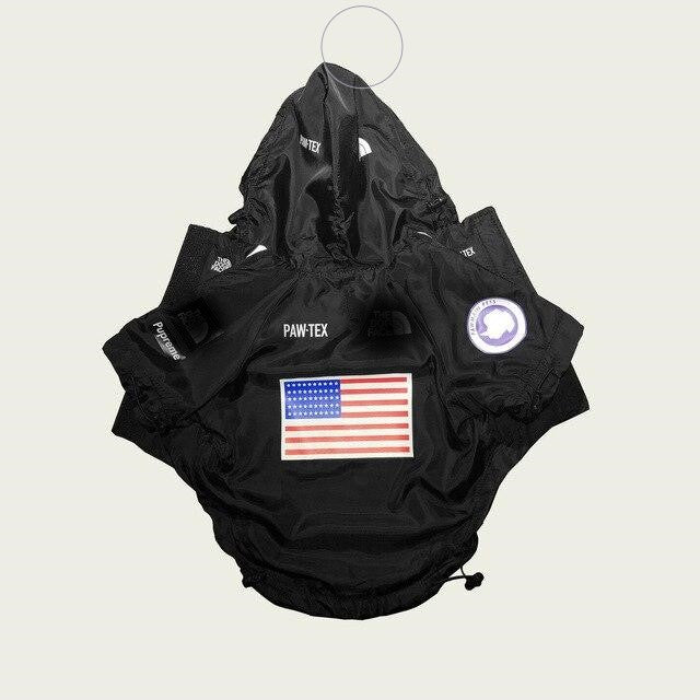 Dog Face Windproof Waterproof Reflective Pet Jacket - American Bark Bliss