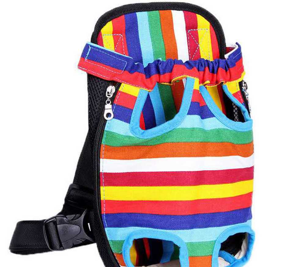 Adjustable Pet Carrier Backpack for Small Dogs & Cats - American Bark Bliss