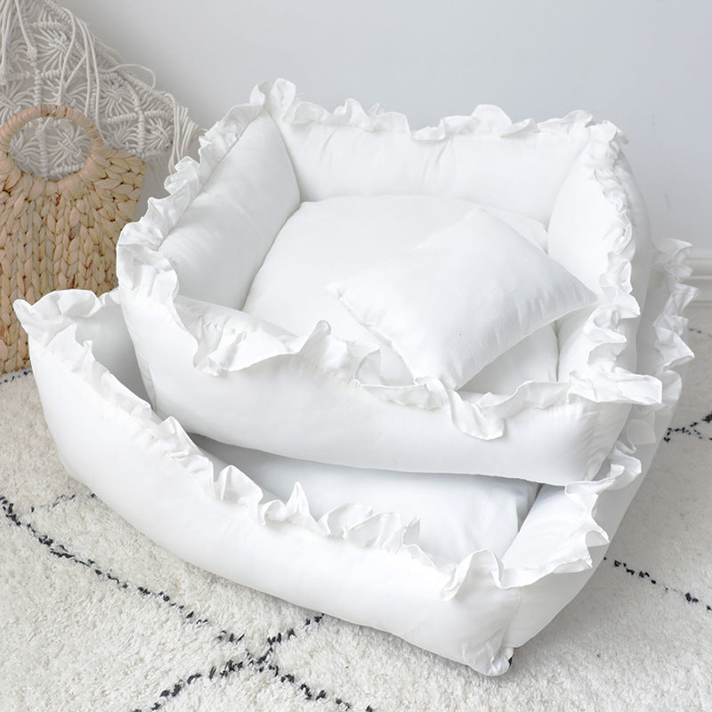 Princess Sofa Bed for Small Dogs and Cats - American Bark Bliss