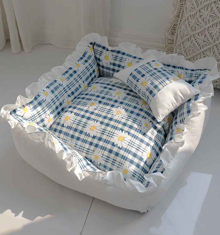 Princess Sofa Bed for Small Dogs and Cats - American Bark Bliss