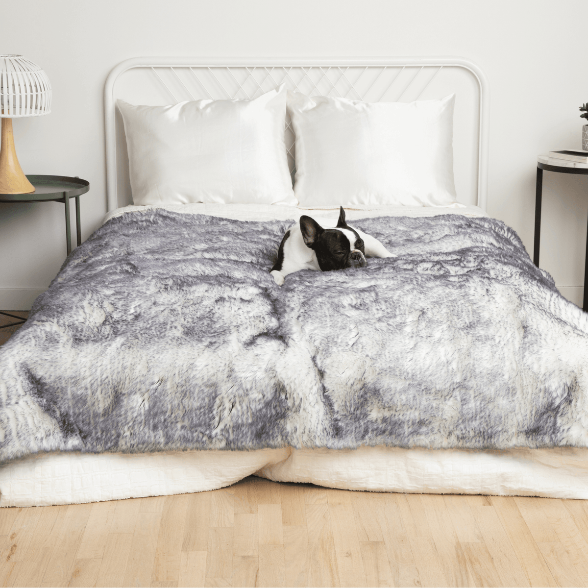 PupProtector™ Waterproof Faux Fur Blanket - American Bark Bliss