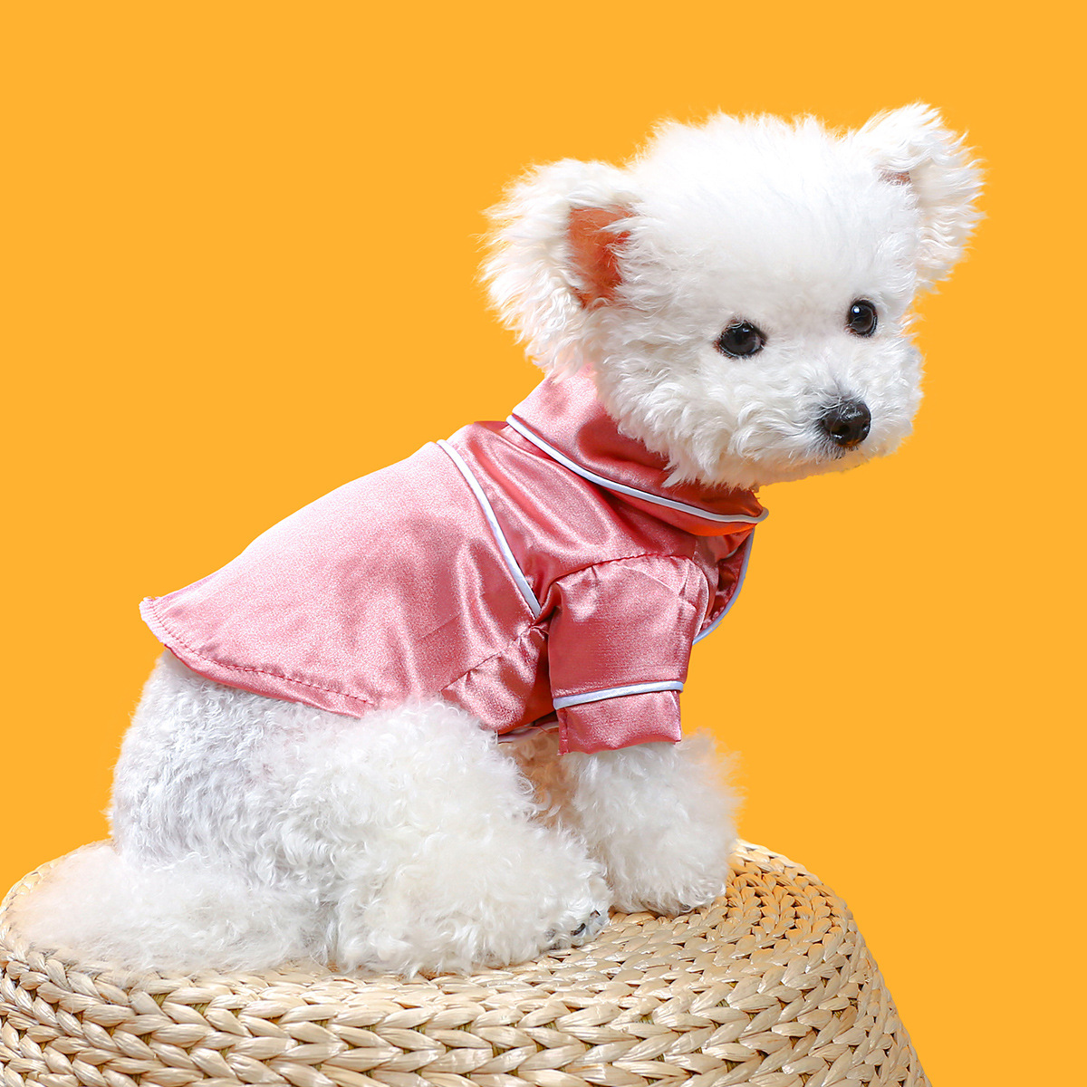 Soft Silk Dog Pajamas for Small to Medium Pets - American Bark Bliss