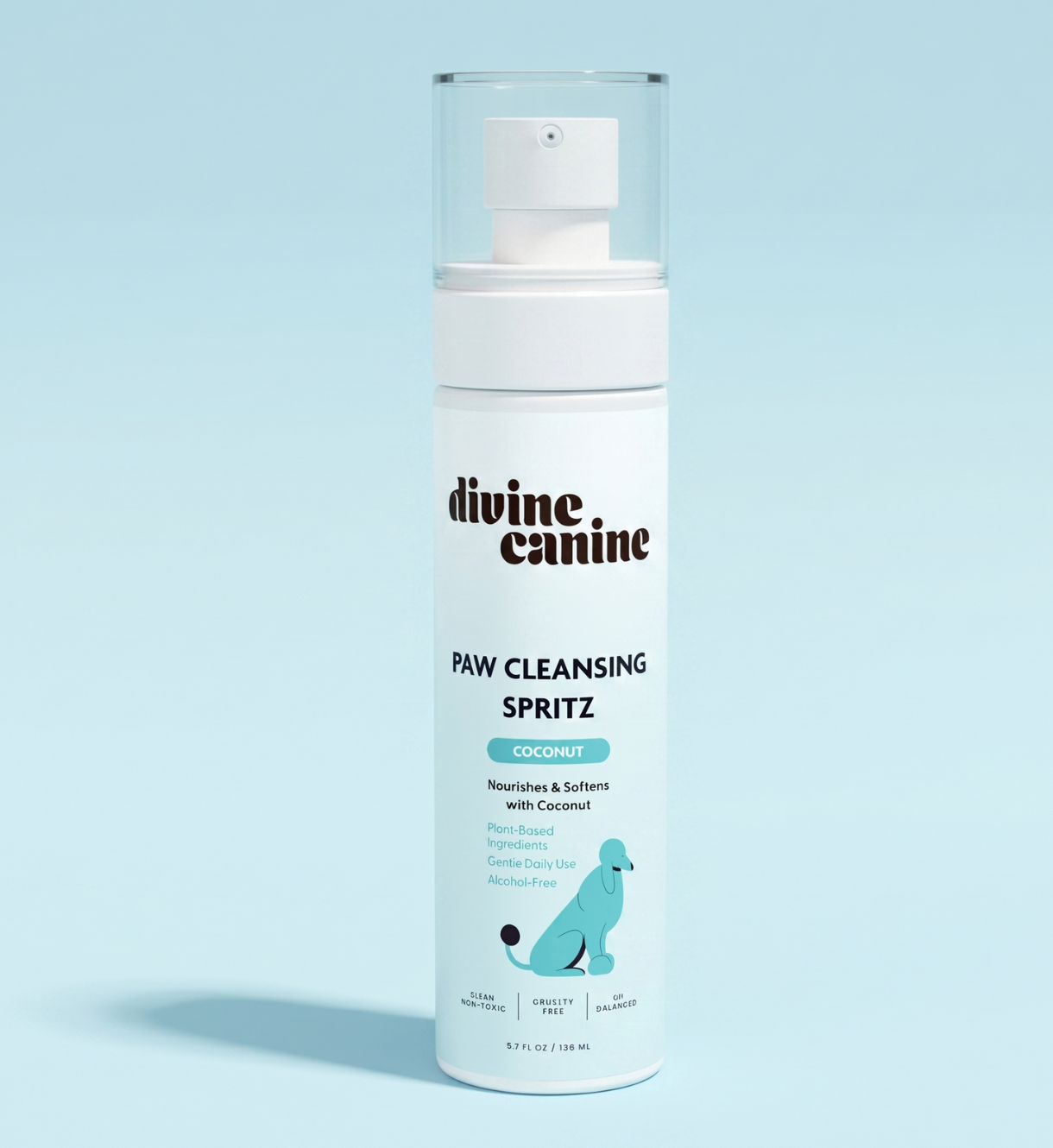 Paw Sanitizer Spritz - Moisturizing with Coconut