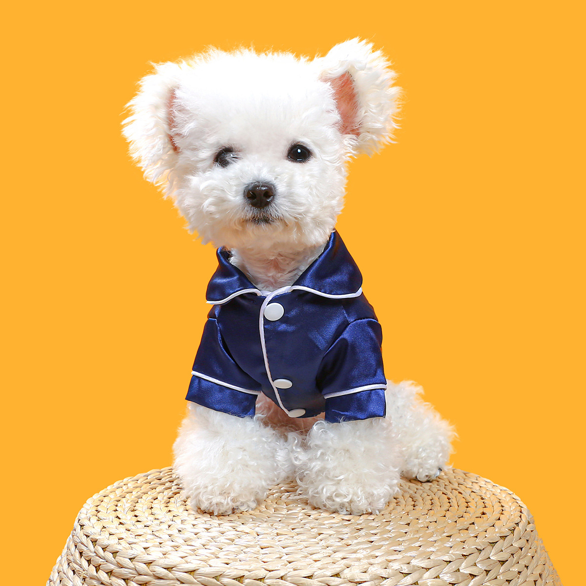 Soft Silk Dog Pajamas for Small to Medium Pets - American Bark Bliss