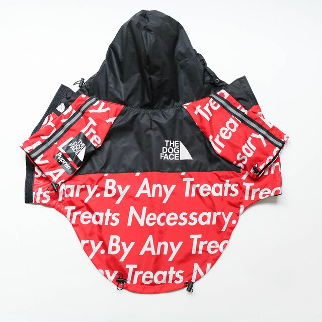 Dog Face Windproof Waterproof Reflective Pet Jacket - American Bark Bliss