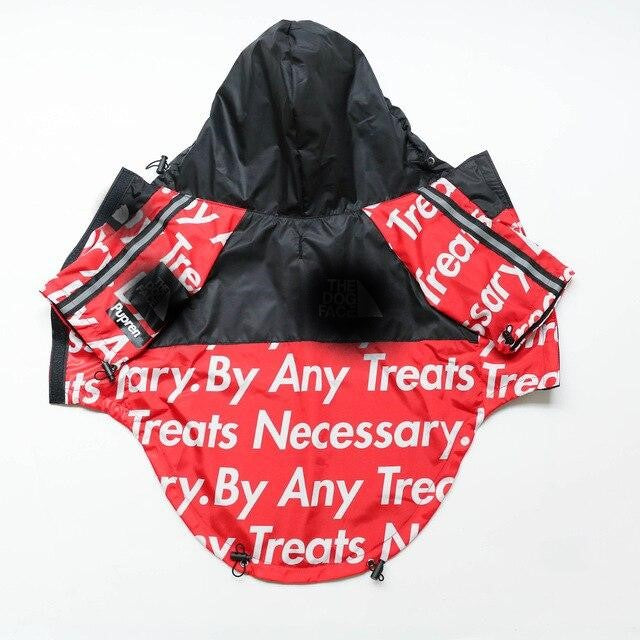 Dog Face Windproof Waterproof Reflective Pet Jacket - American Bark Bliss