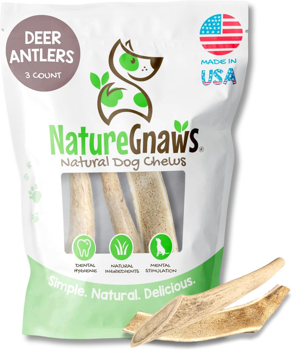 Long-Lasting Chew Antlers