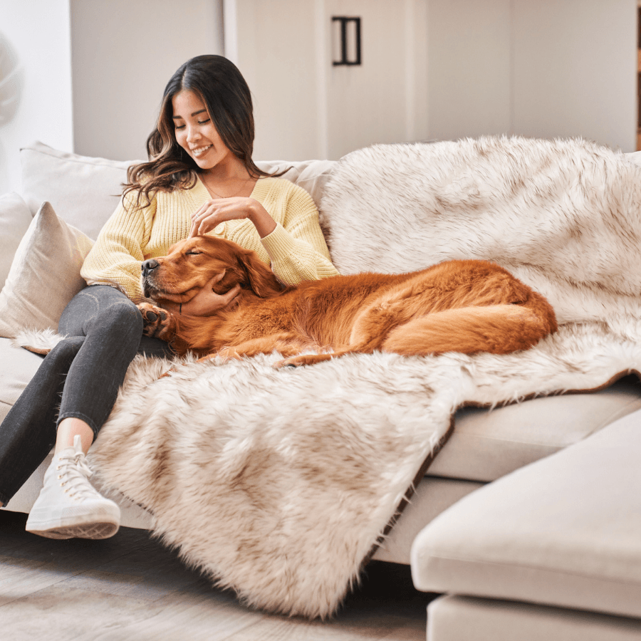 PupProtector Waterproof Blanket - Dog Hair & Spill Protector - American Bark Bliss