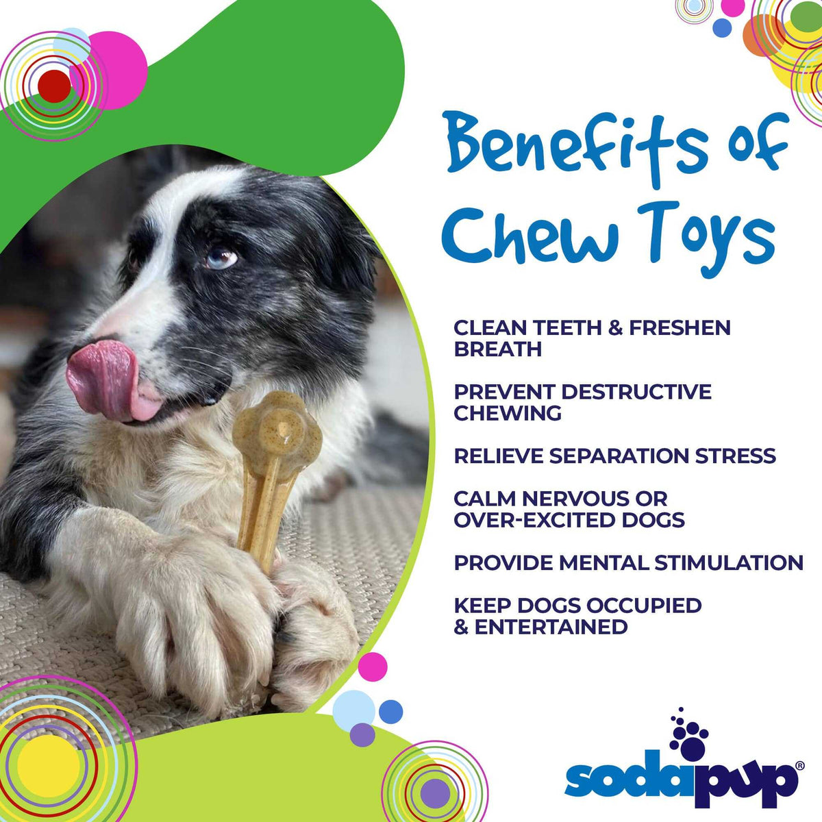 Knuckle Bone Nylon Dog Chew Toy for Aggressive Chewers | Made in USA - American Bark Bliss