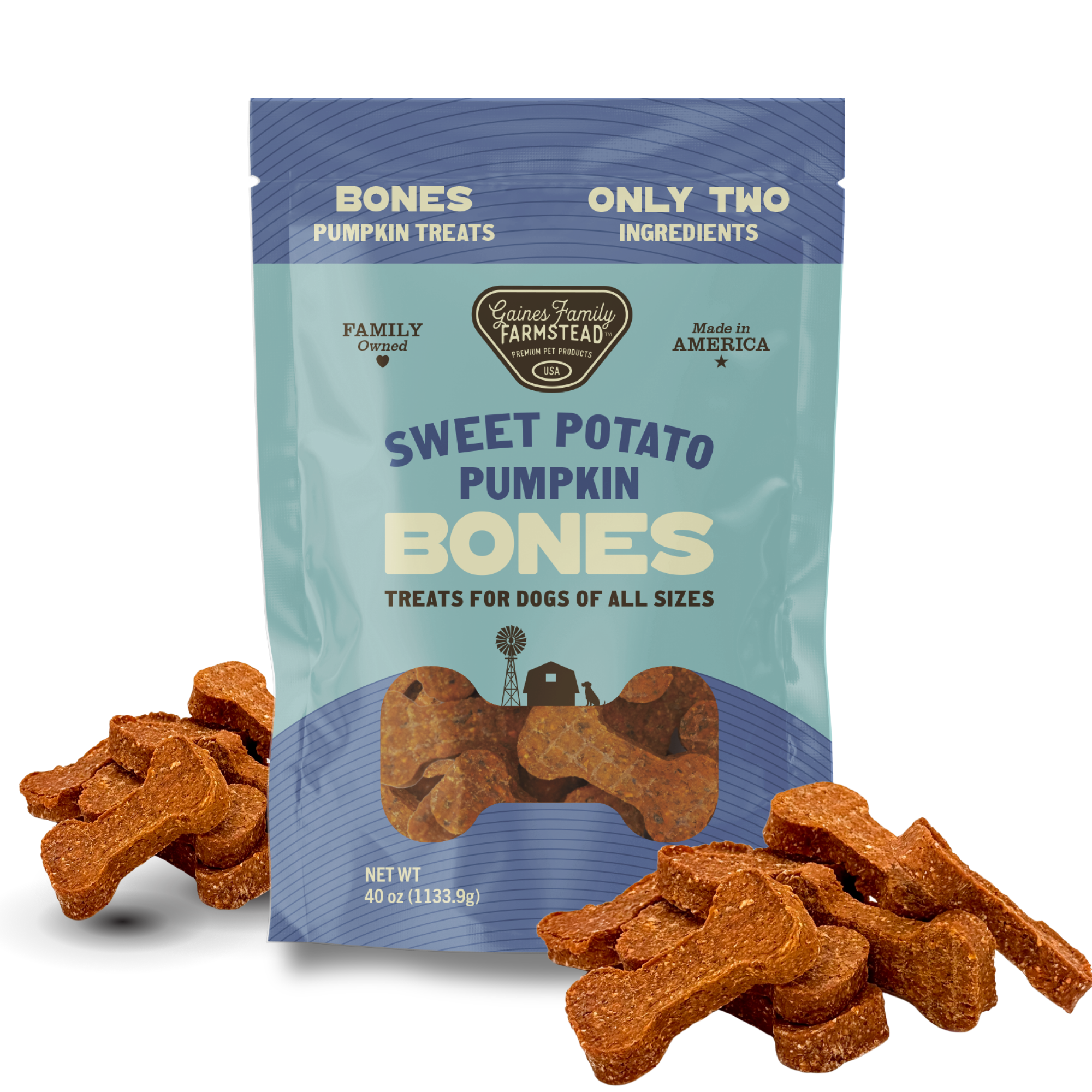 Sweet Potato and Pumpkin Bones - American Bark Bliss