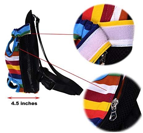 Adjustable Pet Carrier Backpack for Small Dogs & Cats - American Bark Bliss