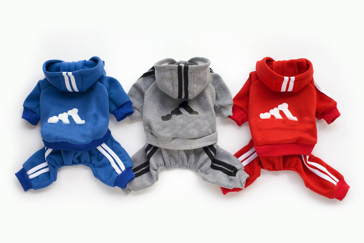 Pet Dog Hoodie Jumpsuit for Small and Medium Dogs - American Bark Bliss