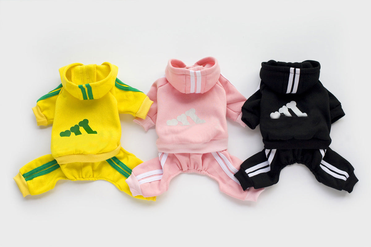 Pet Dog Hoodie Jumpsuit for Small and Medium Dogs - American Bark Bliss