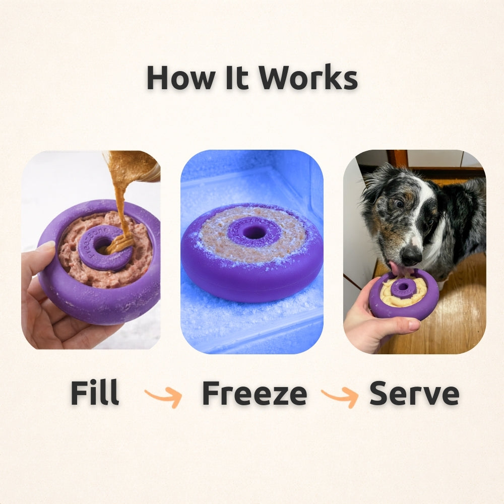 Freez Doughnut - Super Durable Treat Toy
