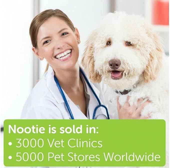 Nootie Waterless Shampoo Wipes for Dogs & Cats - Long Lasting Cucumber Melon Fragrance - Sold in Over 10,000 Vet Clinics and Pet Stores Worldwide, Made in USA - 70 Count