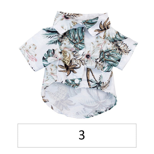 Stylish Hawaiian Dog Shirts for Summer by Furr Baby Gifts
