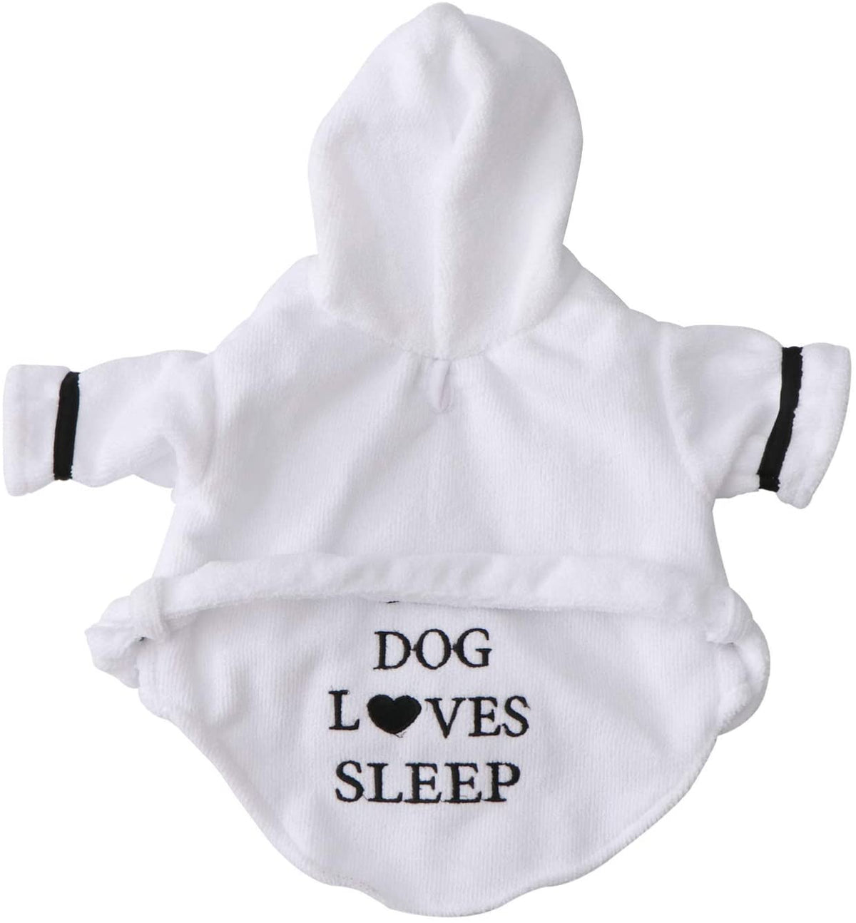 Dog Bathrobe Towel with Hood - American Bark Bliss