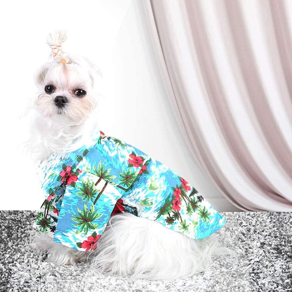 Stylish Hawaiian Dog Shirts for Summer by Furr Baby Gifts