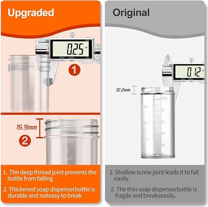 Upgraded Dog Washing Hose Attachment, Dog Shower Attachment, 8-in-1 Mode Dog Shampoo Sprayer with 3.5oz 100cc Soap Dispenser, for Pet Washing Irrigated Lawn Patio Car Cleaning