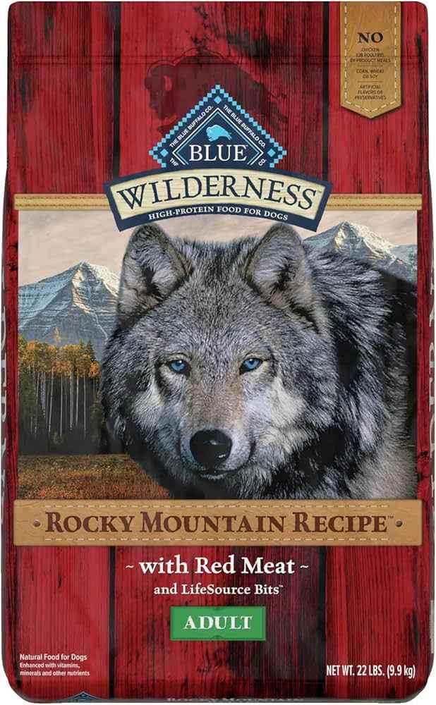 Blue Buffalo Wilderness Adult Rocky Mountain Recipe Red Meat Dry Dog Food - American Bark Bliss