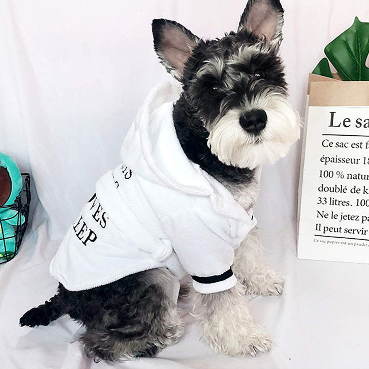 Dog Bathrobe Towel with Hood - American Bark Bliss