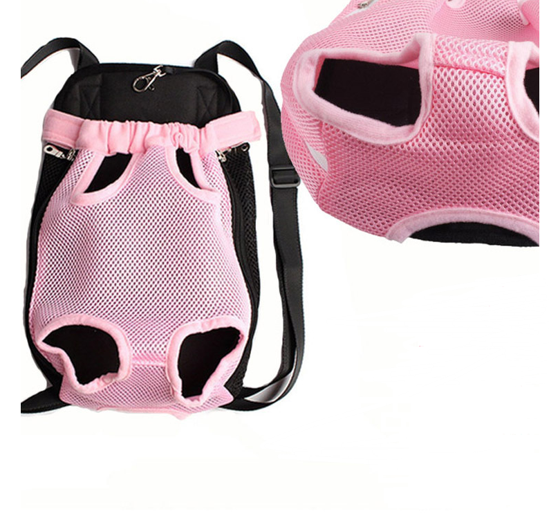 Adjustable Pet Carrier Backpack for Small Dogs & Cats - American Bark Bliss