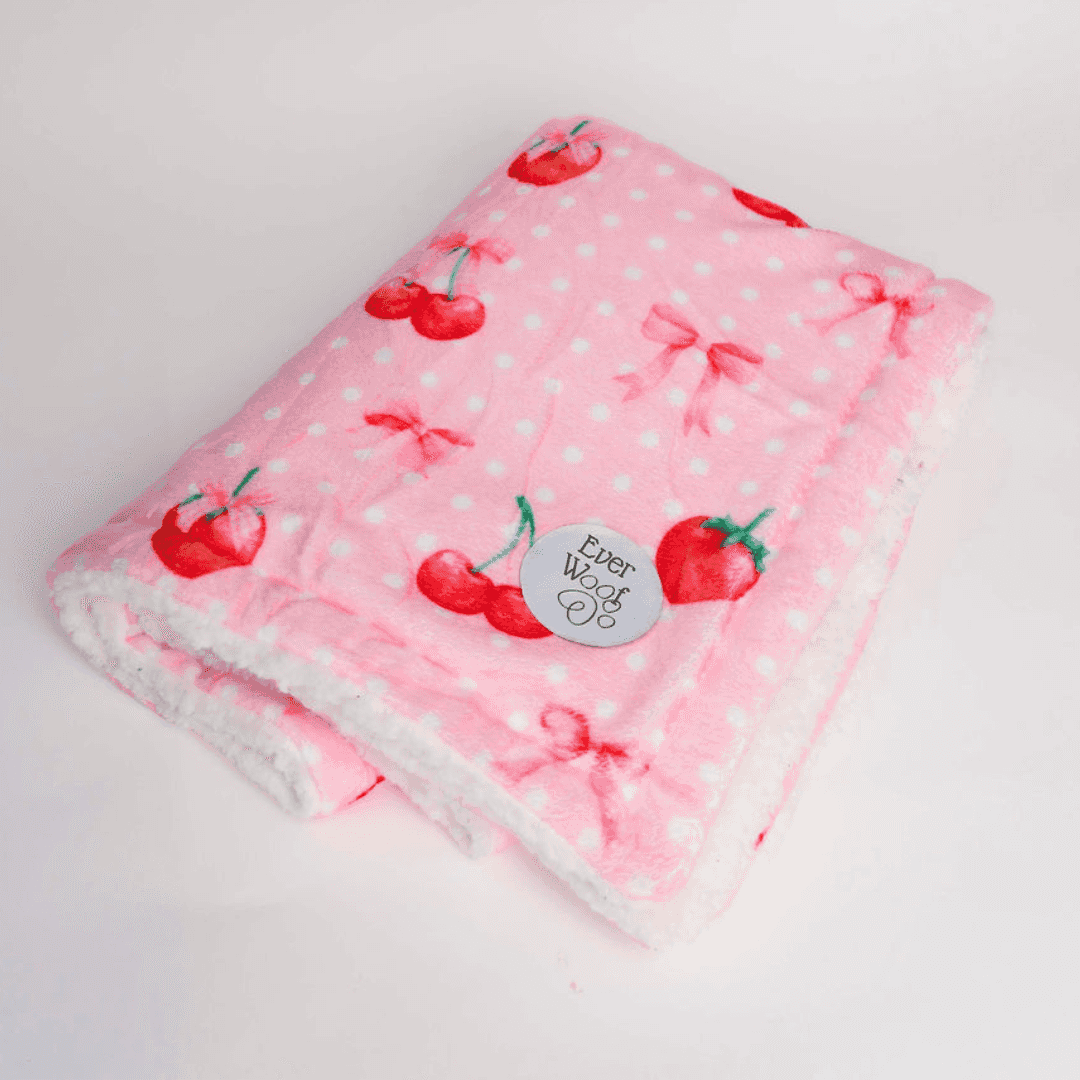 Sweet Cherie Dog Blanket - American Bark Bliss