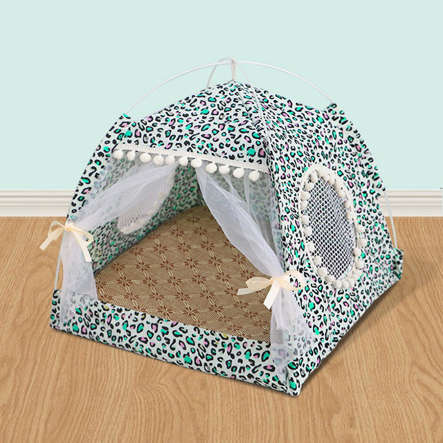 Calming Pet Tent Bed for Cats & Small Dogs - American Bark Bliss