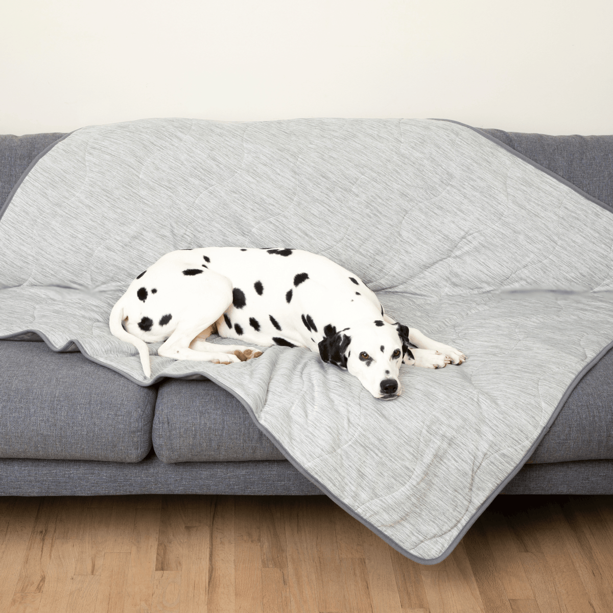 PupChill™ Cooling Waterproof Dog Blanket - Arctic Grey - American Bark Bliss