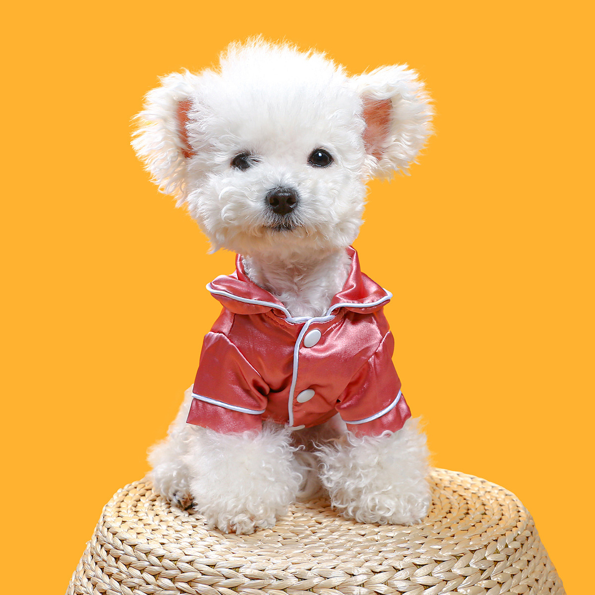 Soft Silk Dog Pajamas for Small to Medium Pets - American Bark Bliss