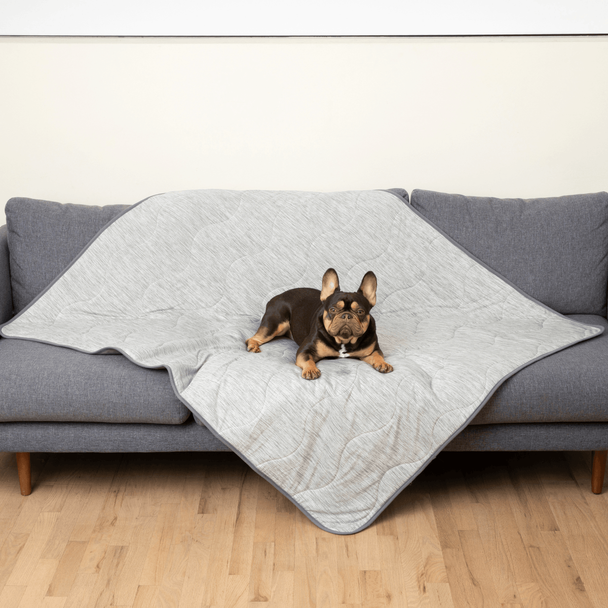 PupChill™ Cooling Waterproof Dog Blanket - Arctic Grey - American Bark Bliss