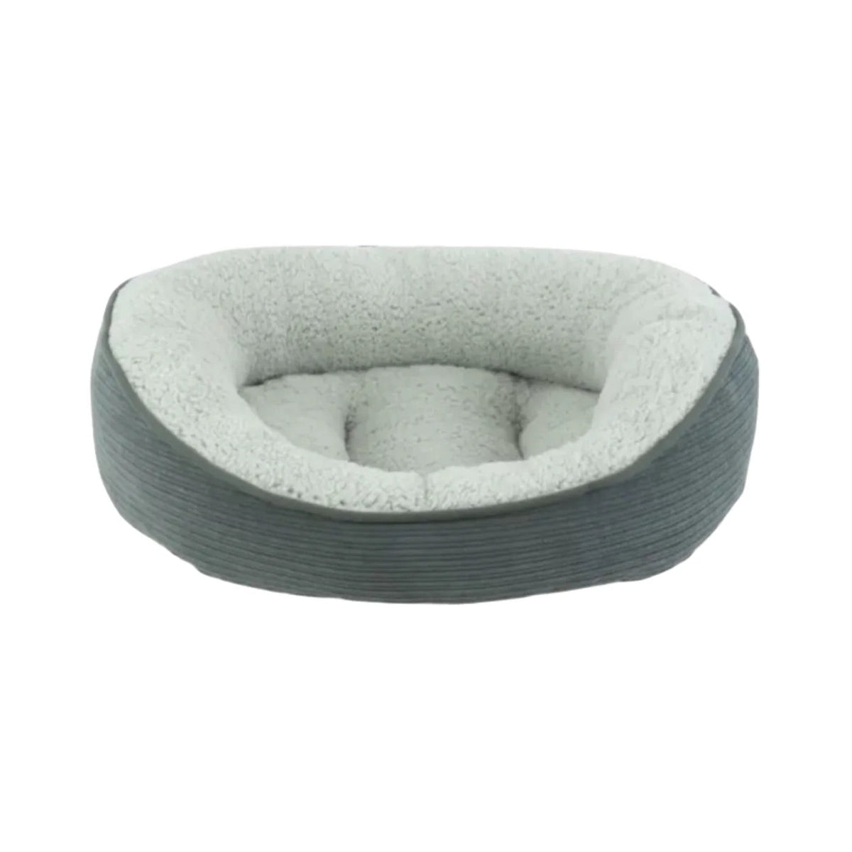 Arlee Cody Cuddler Dog Bed Grey Large - American Bark Bliss