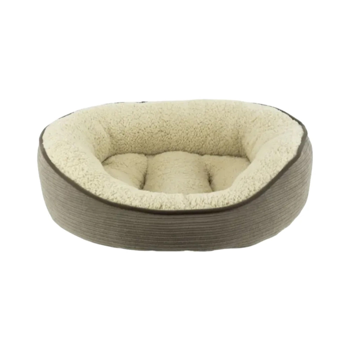 Arlee Cody Cuddler Dog Bed Taupe Medium - American Bark Bliss