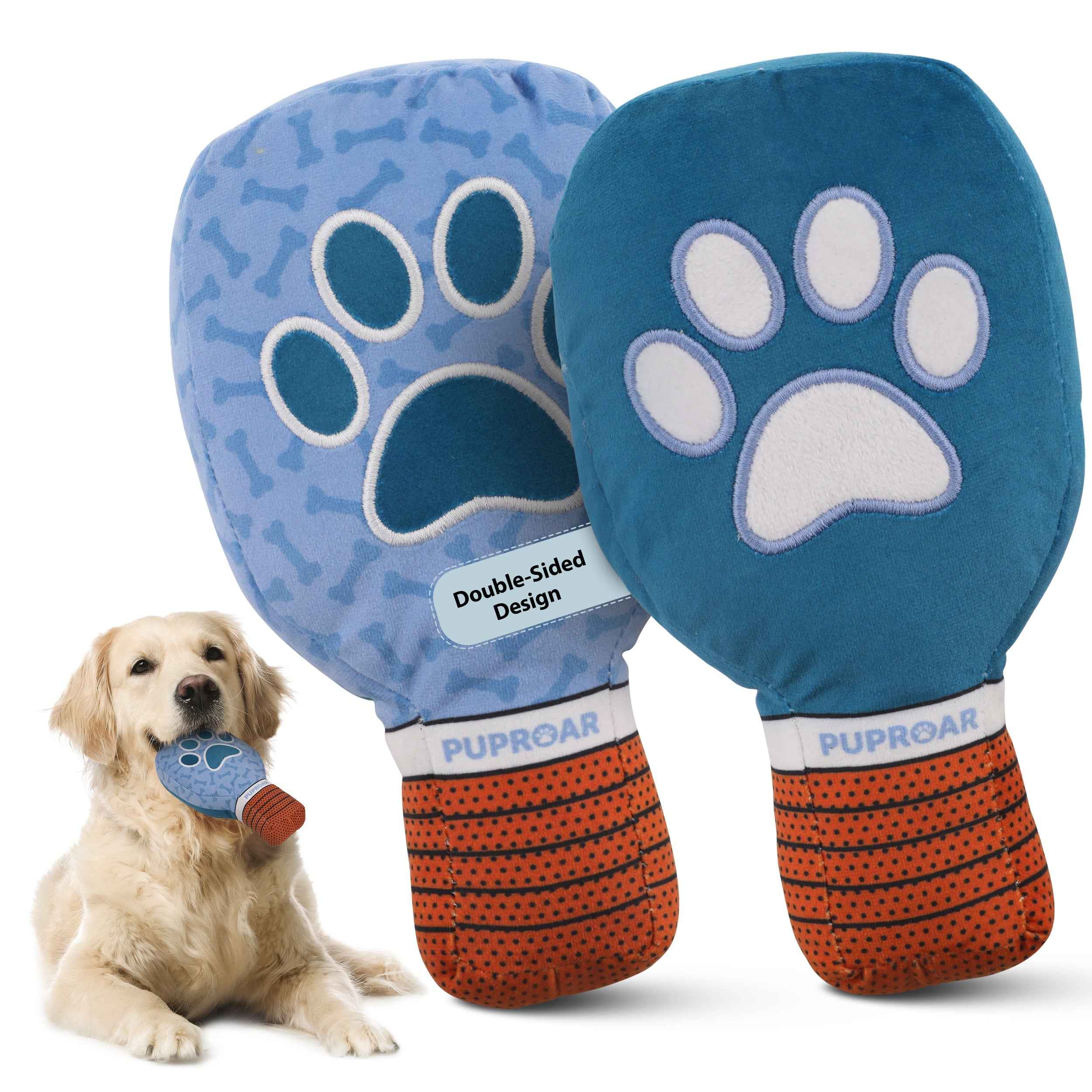 PUPROAR Pickleball Dog Toy | Funny Squeaky Pickleball Gift for Dogs