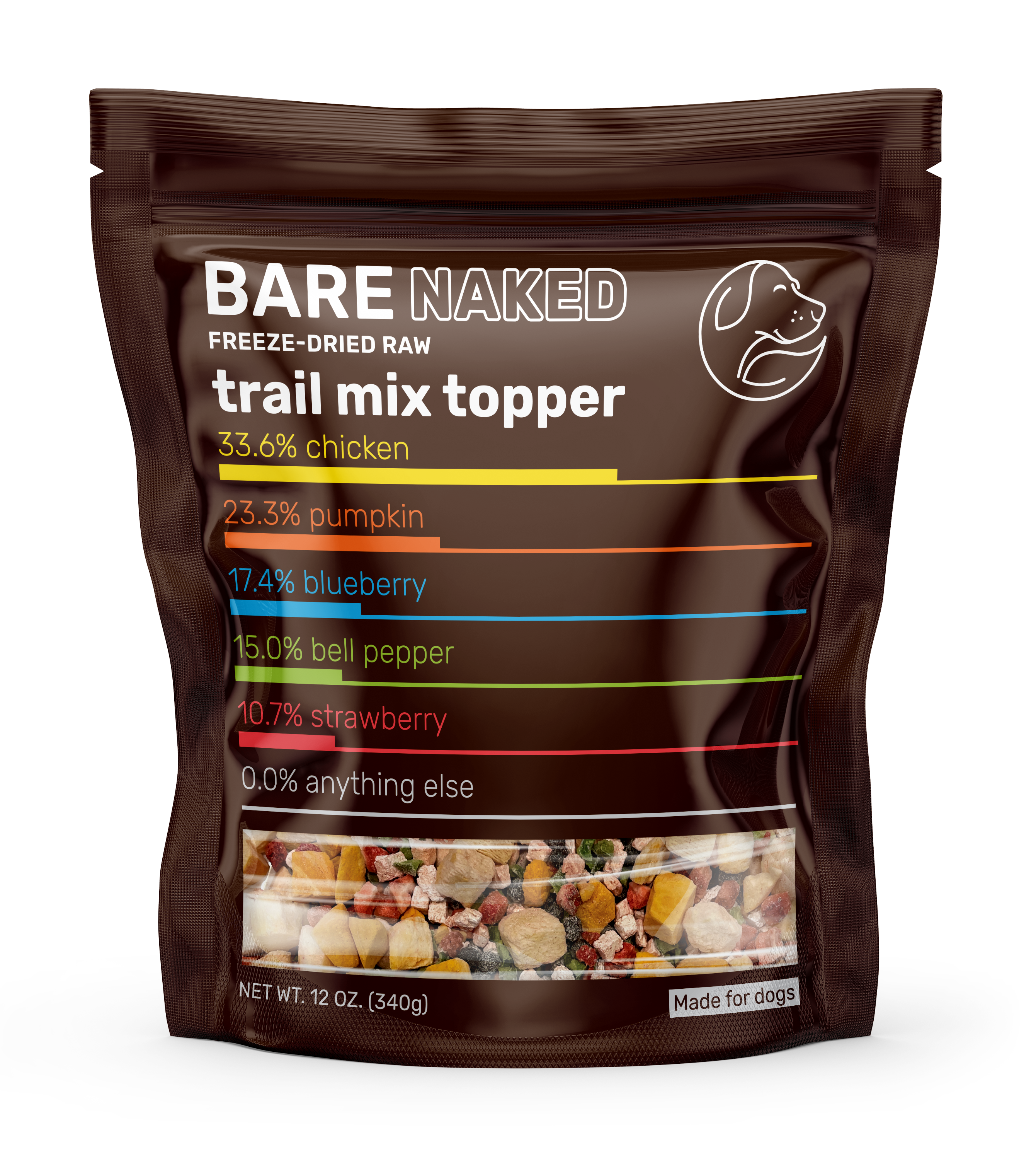 Chicken Dog Trail Mix - 12oz - American Bark Bliss