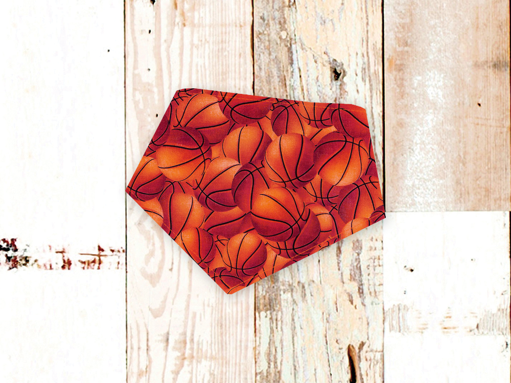 "Basketball" Dog Bandana - American Bark Bliss
