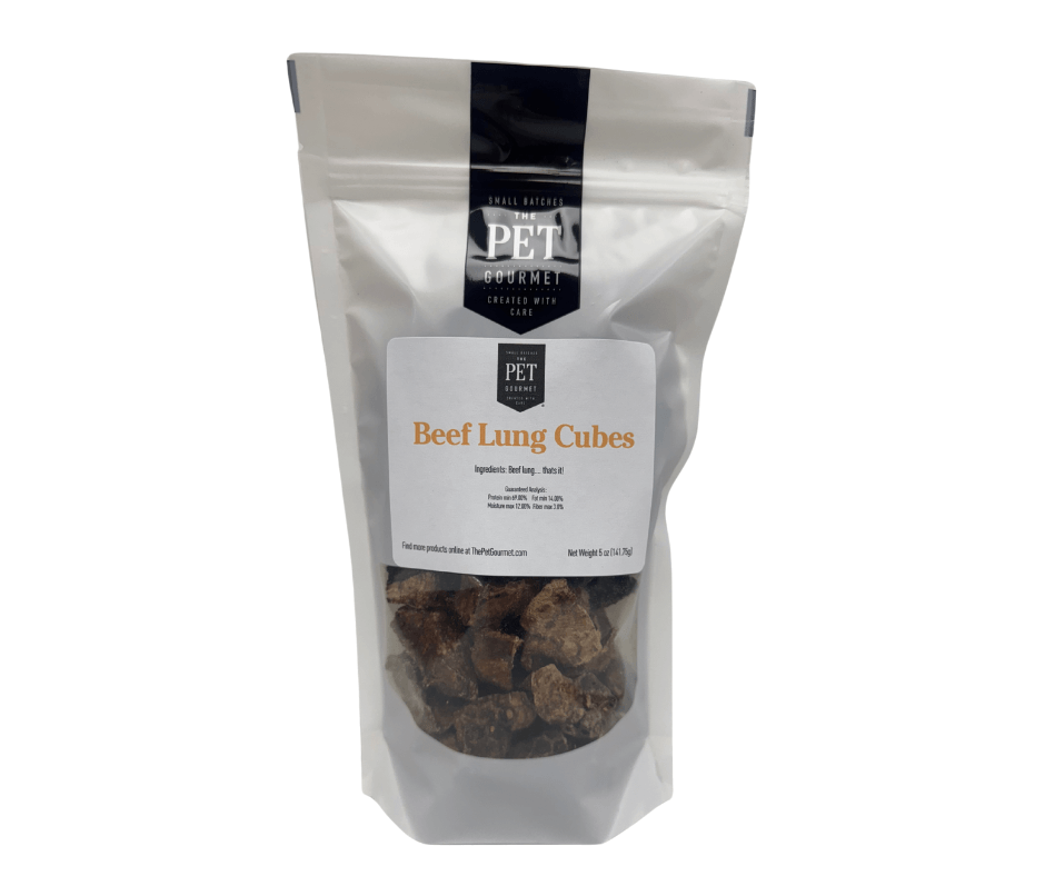 Beef Lung Dog Treats, 5 oz - American Bark Bliss