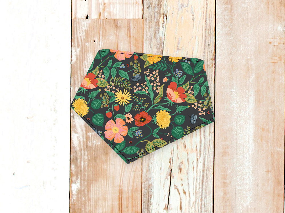 "Black Poppy" Dog Bandana - American Bark Bliss