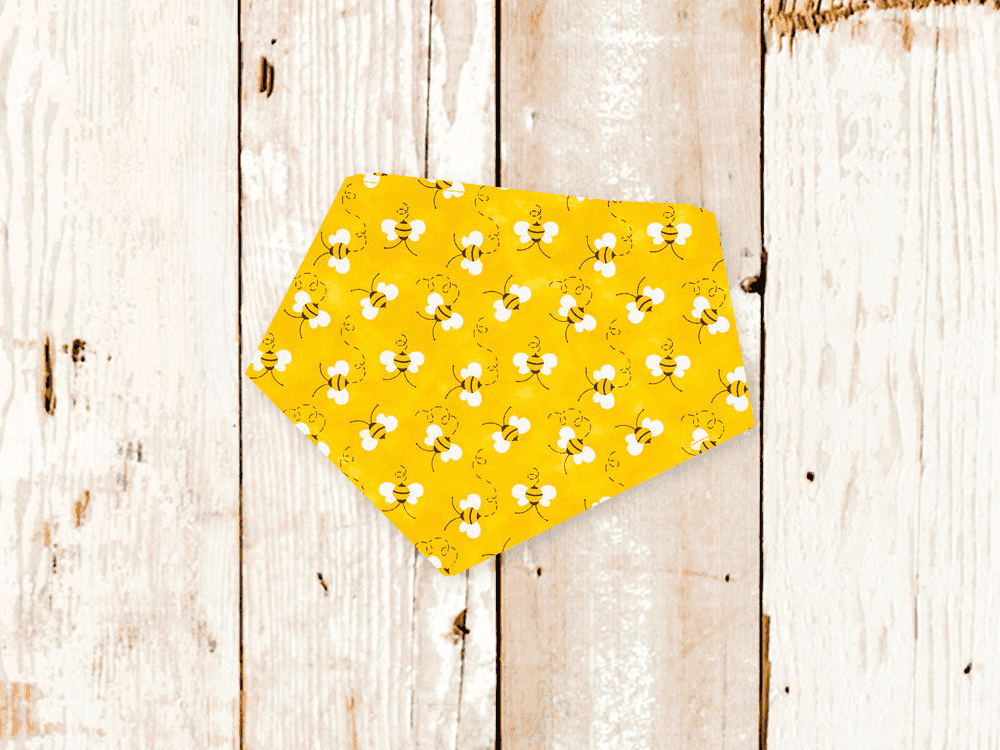 "Buzzy Bees" Dog Bandana - American Bark Bliss