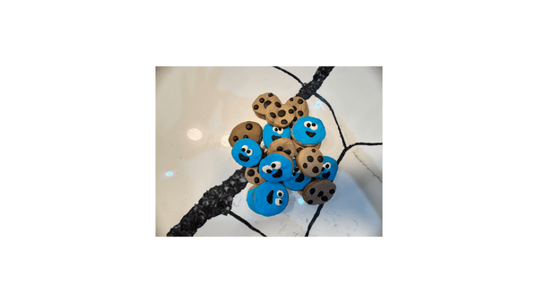 Organic Peanut Butter Cookie Monster Dog Treats by PAWsitively Organic Dog Bakery