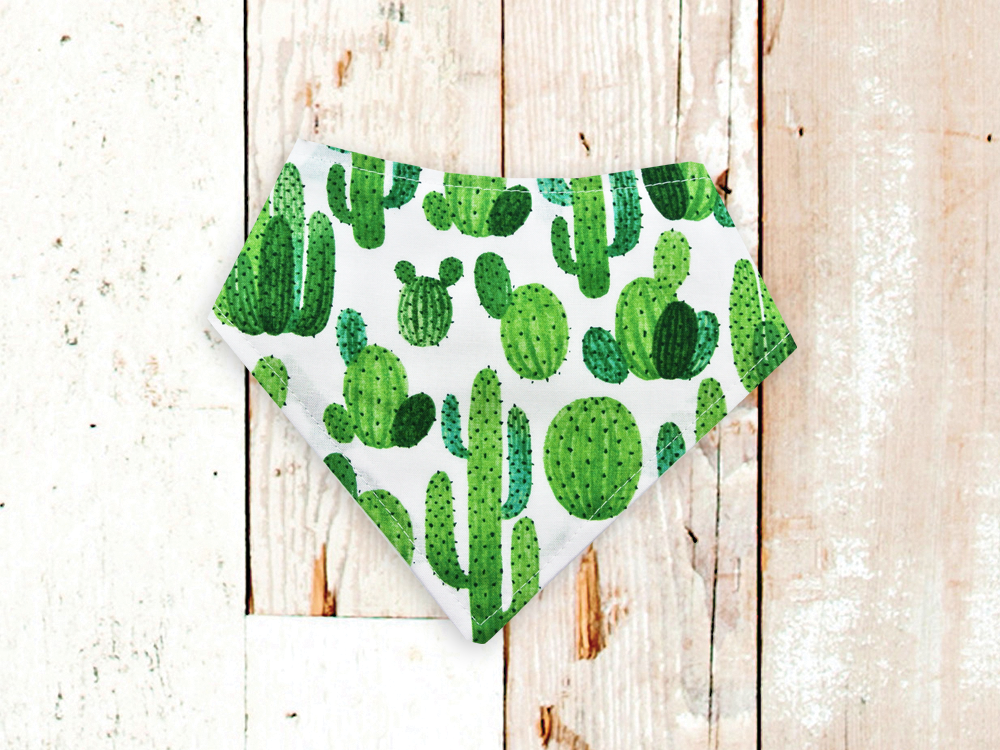 "Cactus" Dog Bandana - American Bark Bliss