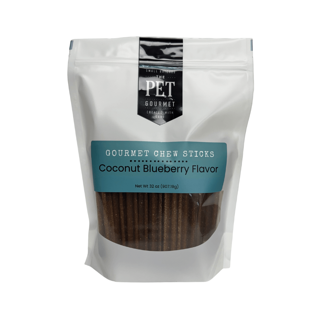 Coconut Blueberry Dog Chews 2lb Bag - American Bark Bliss