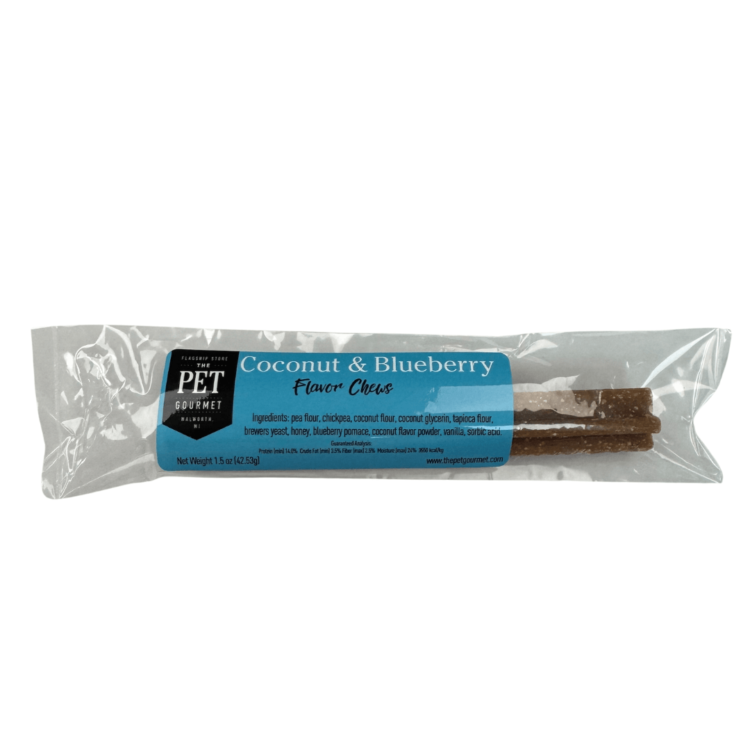 Coconut Blueberry Dog Chews - 1 Pack Dental Health - American Bark Bliss