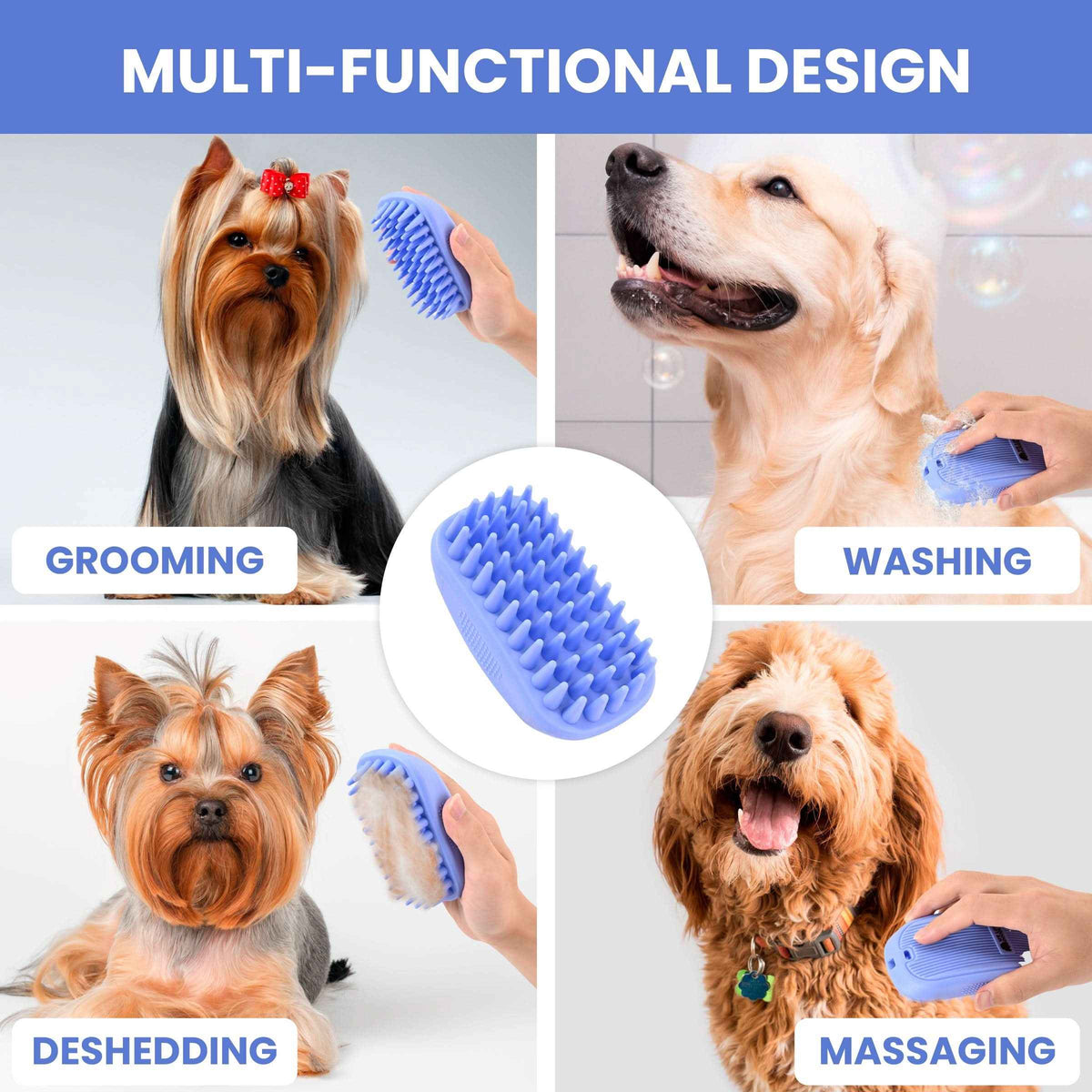 Dog Bath Brush