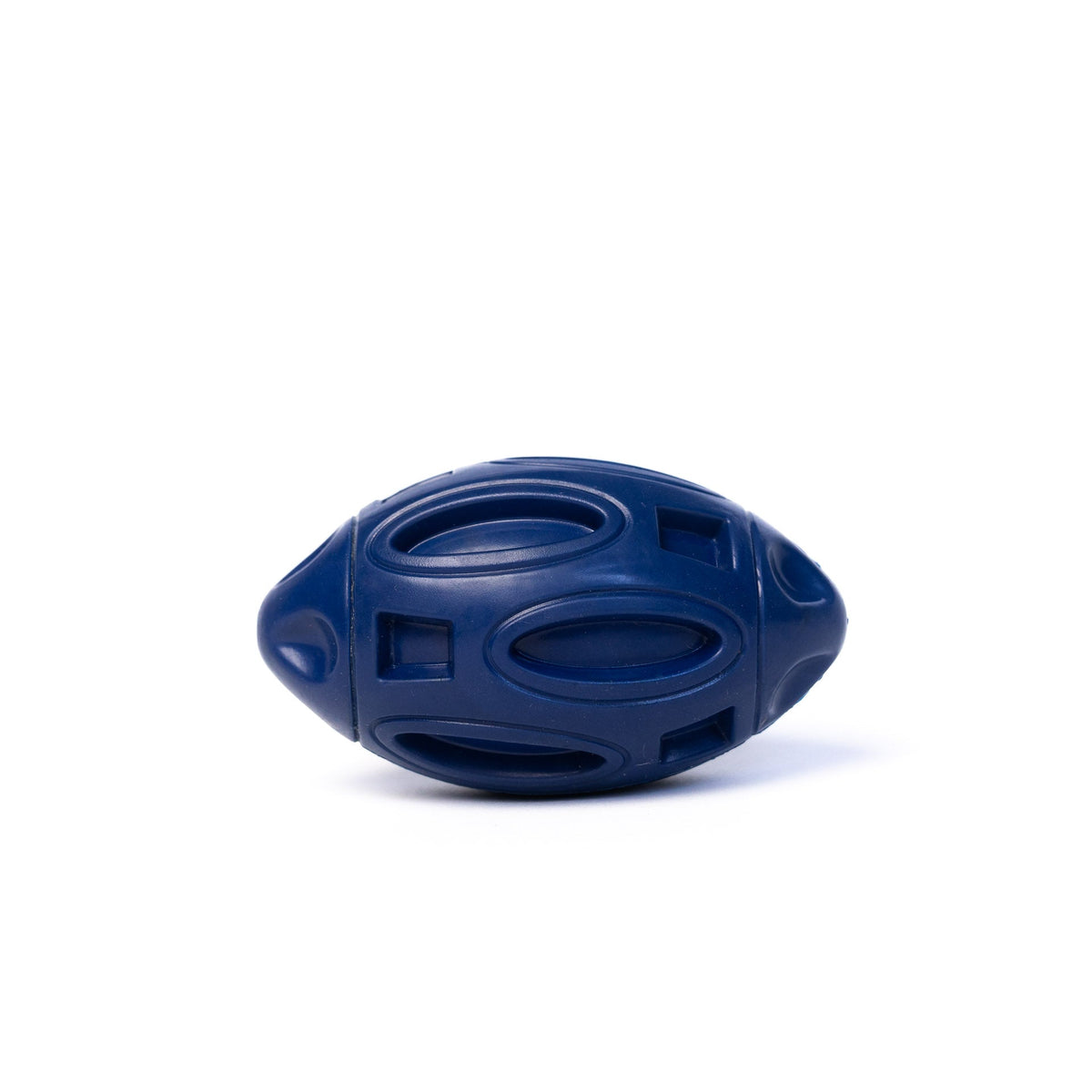 Durable Chewie Squeak Rubber Football for Dogs - American Bark Bliss