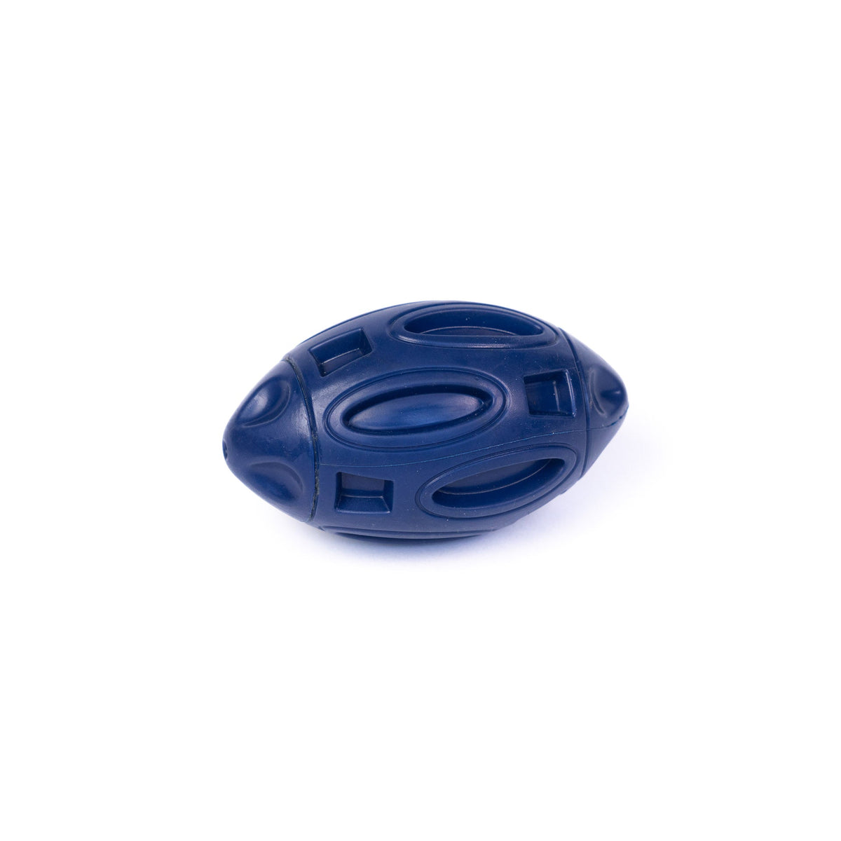 Durable Chewie Squeak Rubber Football for Dogs - American Bark Bliss